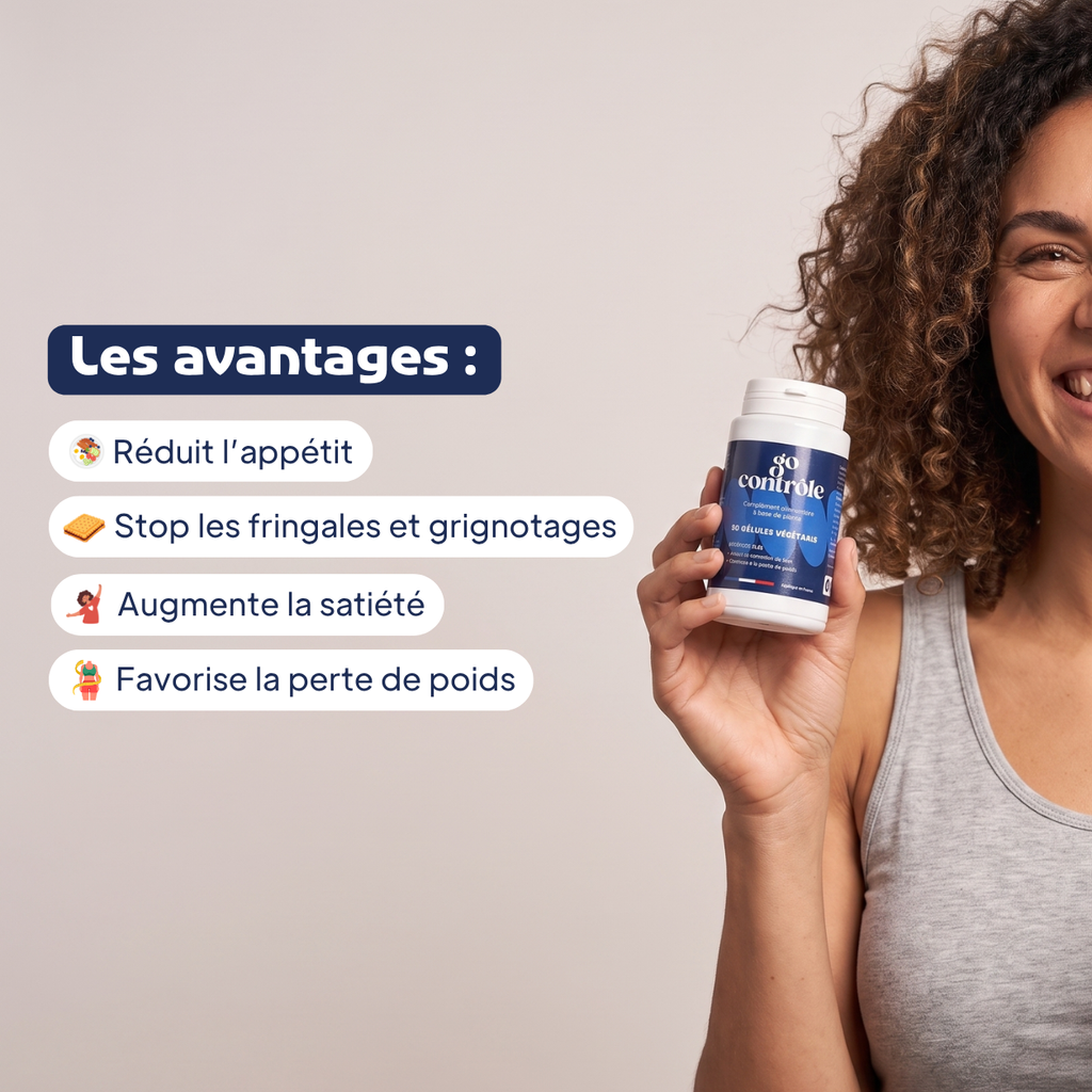 Go Contrôle® – Les gélules coupe-faim naturelles