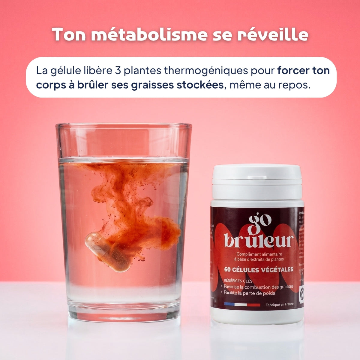 Go Brûleur® — Les gélules brûle-graisses naturelles