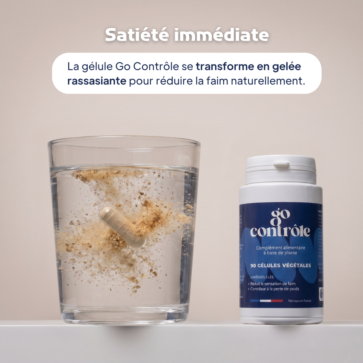 Go Contrôle® – Les gélules coupe-faim naturelles