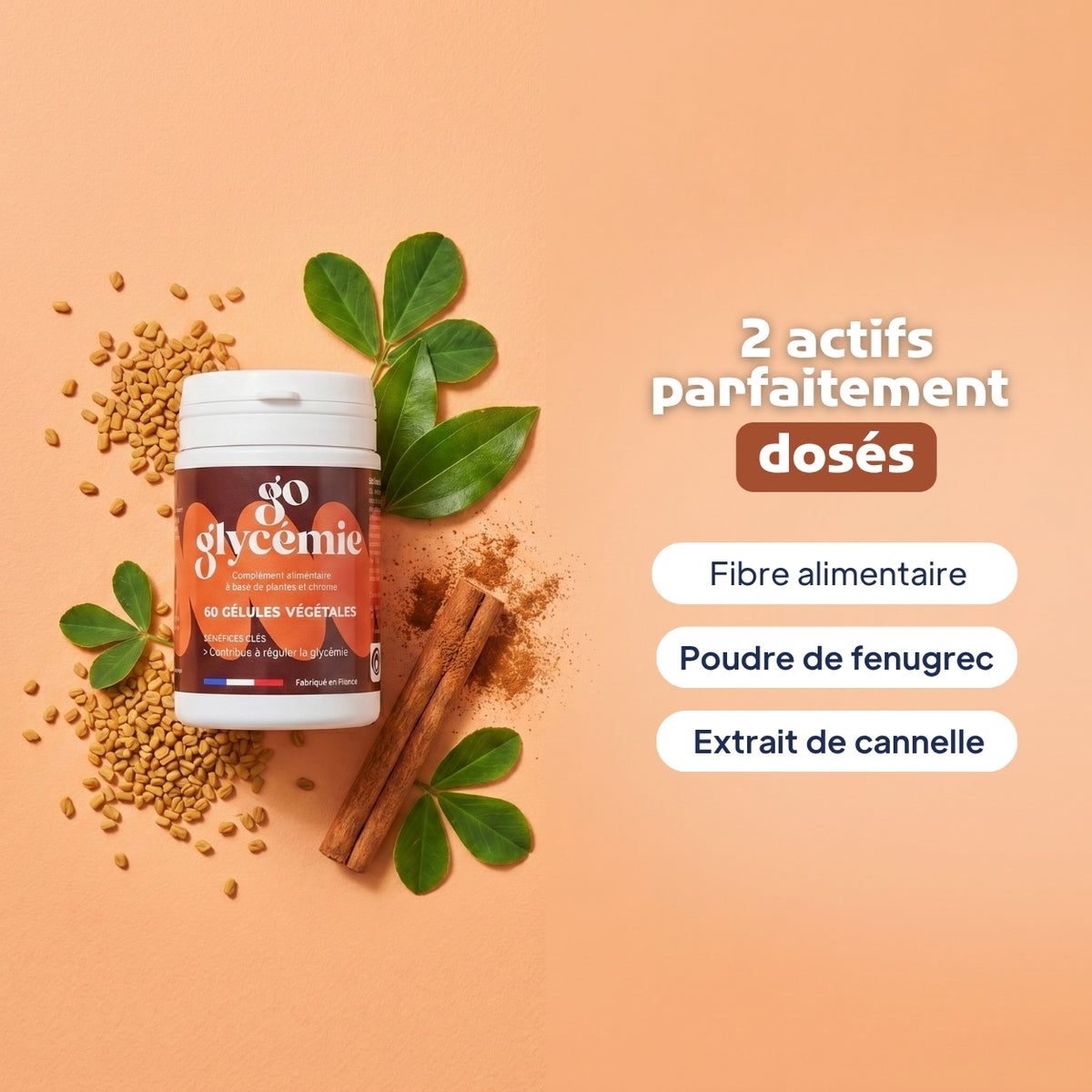 Go Glycémie® – Les gélules régulateur de glycémie naturelles