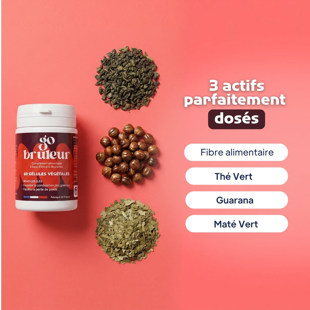 Go Brûleur® — Les gélules brûle-graisses naturelles