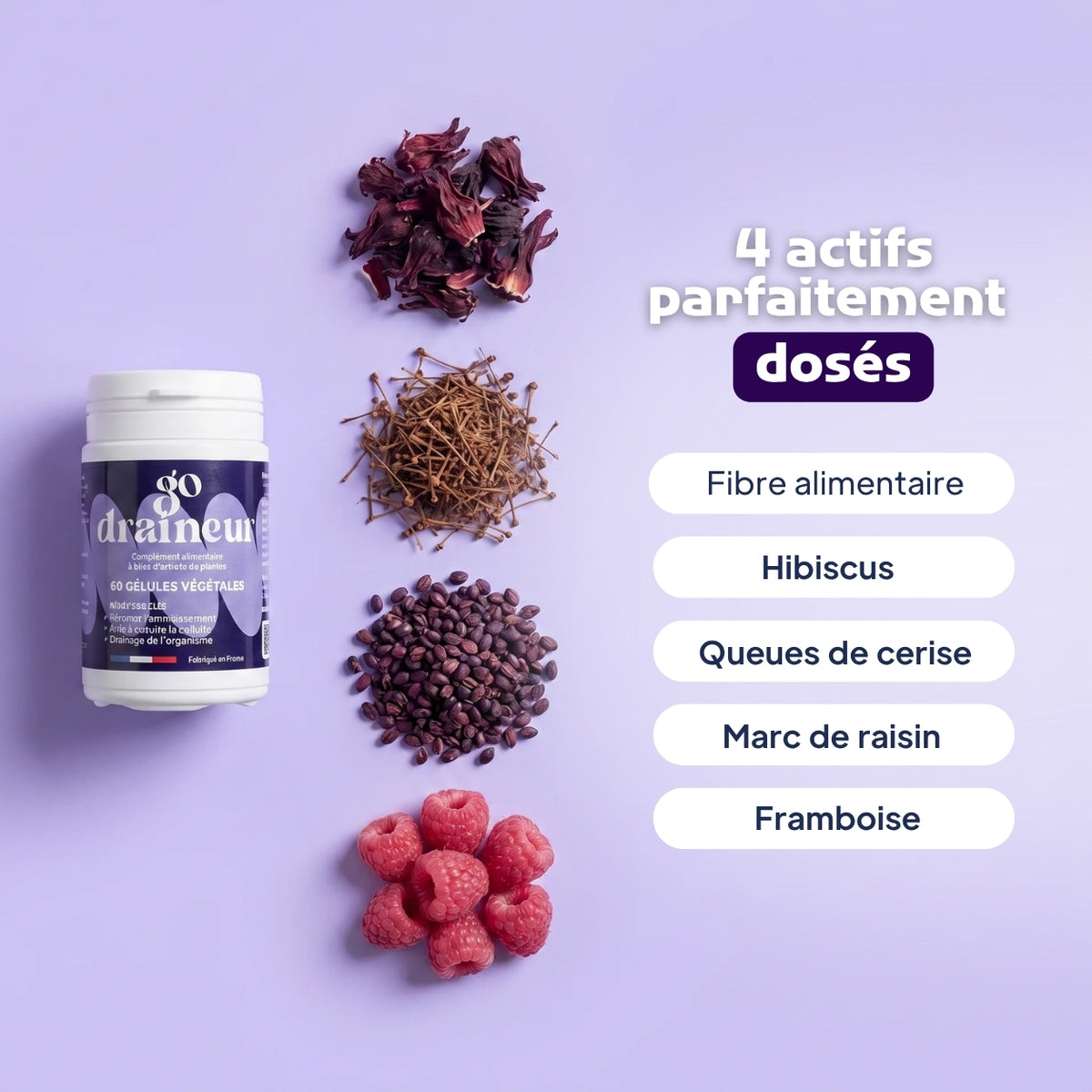 Go Draineur® – Les gélules drainantes naturelles