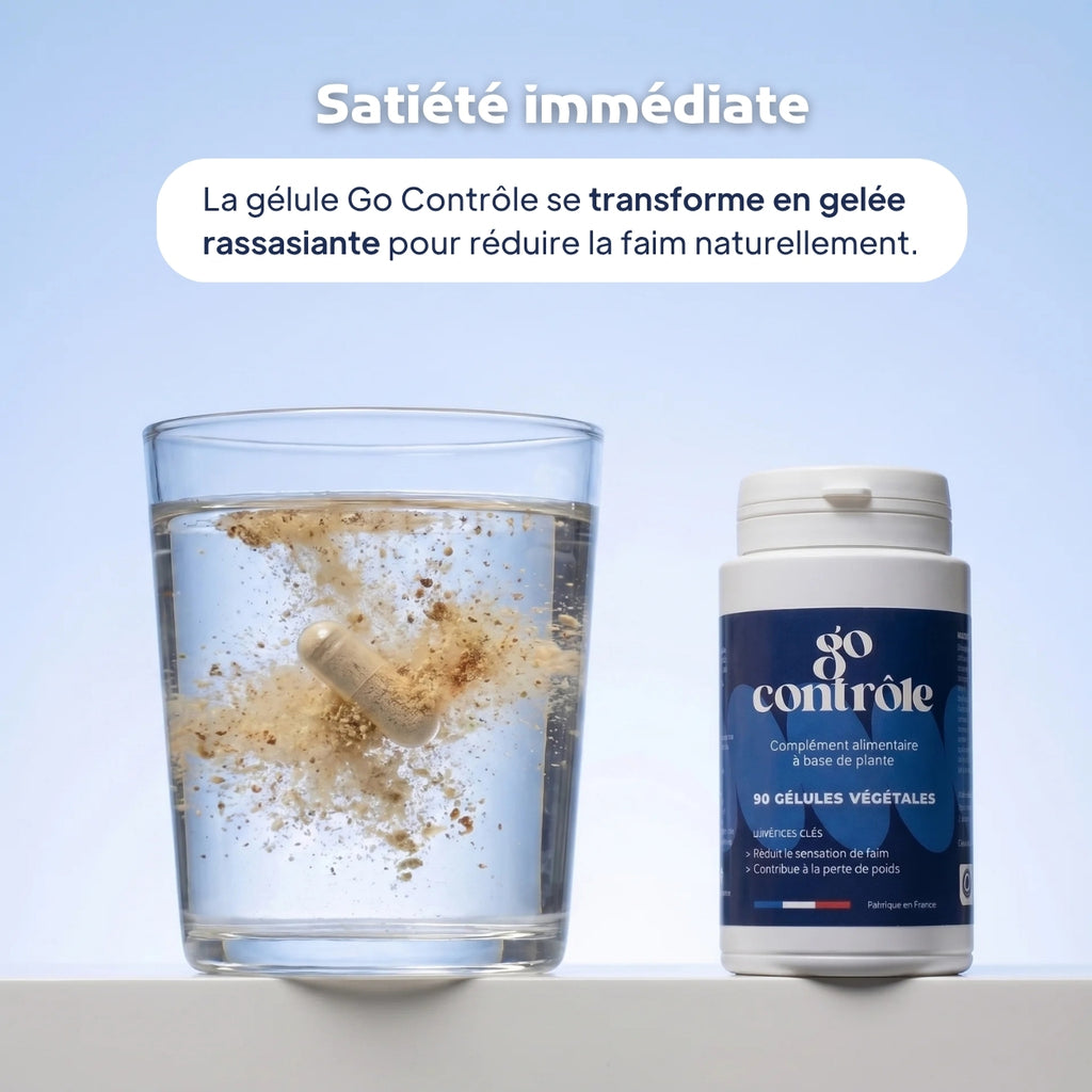 Go Contrôle® – Les gélules coupe-faim naturelles
