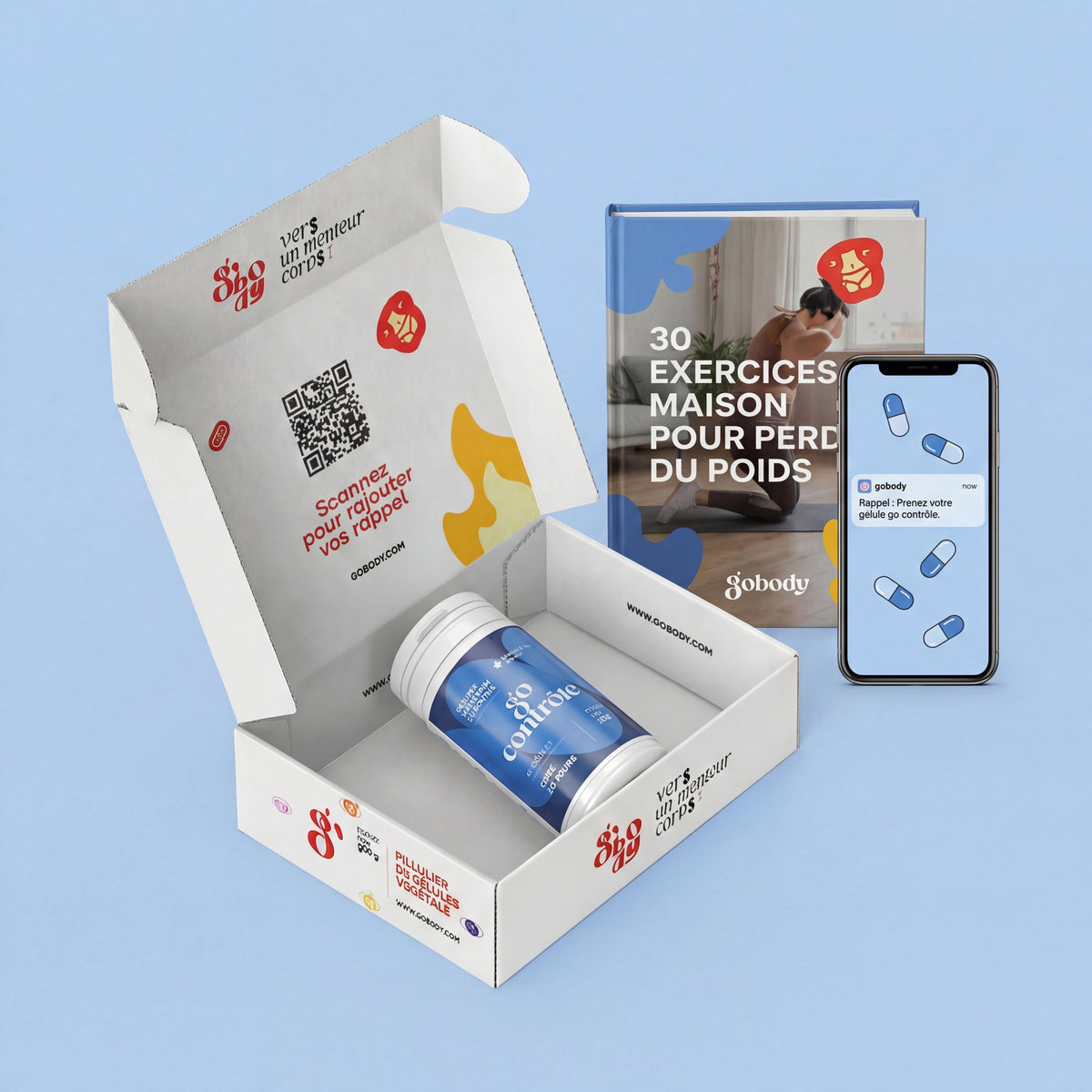 Go Contrôle® – Gélules naturelles coupe faim & fringales